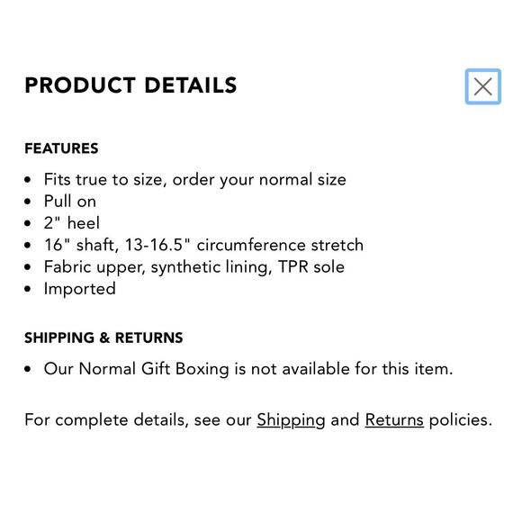 Kenneth Cole New York Levon 2.0 Stretch Boots Round Toe Black Size 6.5 NWOT - Picture 13 of 13